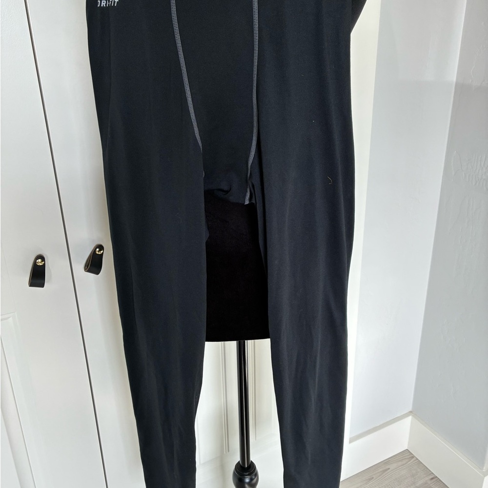 Nike Black Men's under layer or running pants.
